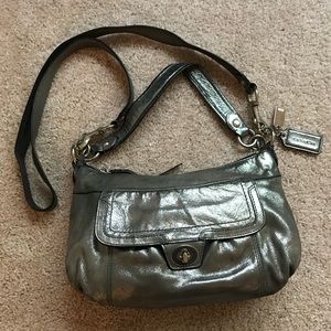 Coach Poppy Metallic Crossbody